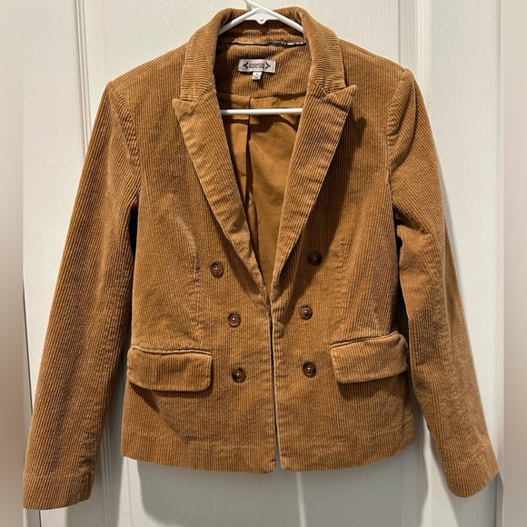 Nanette Nanette Lepore Corduroy Double Breasted Jacket - Picture 2 of 8